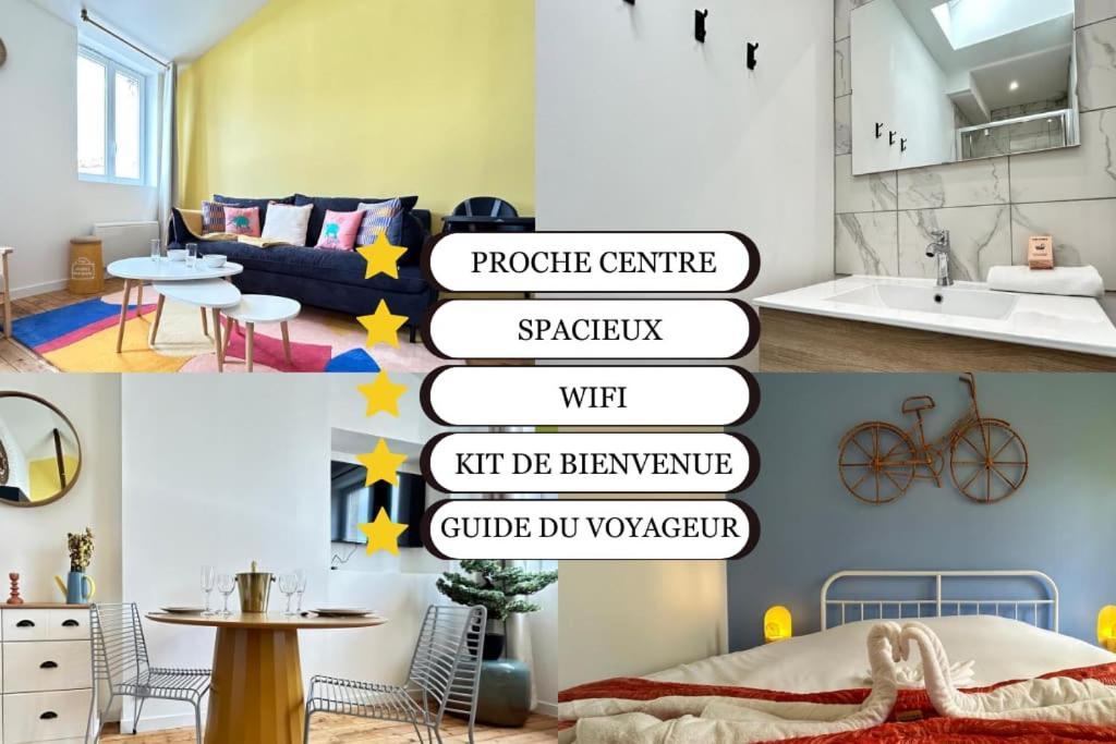 Ete Magnifique T2 Tout Equipe Proche Centre-Ville Реймс Экстерьер фото
